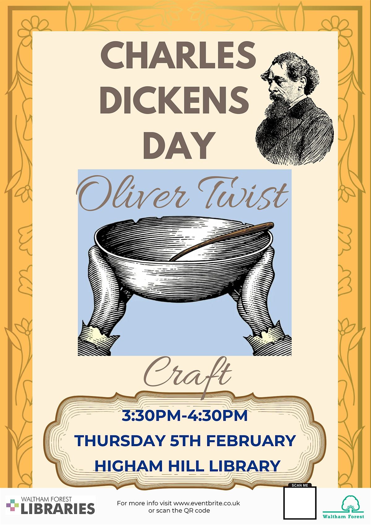 Higham Library Charles Dickens Day @ Higham Hill Library, Higham Hill Library, London ...