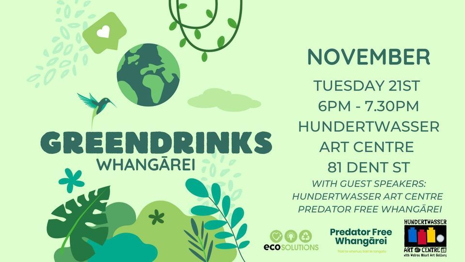 Green Drinks Recycling Week Quiz Night, Hundertwasser Art Centre