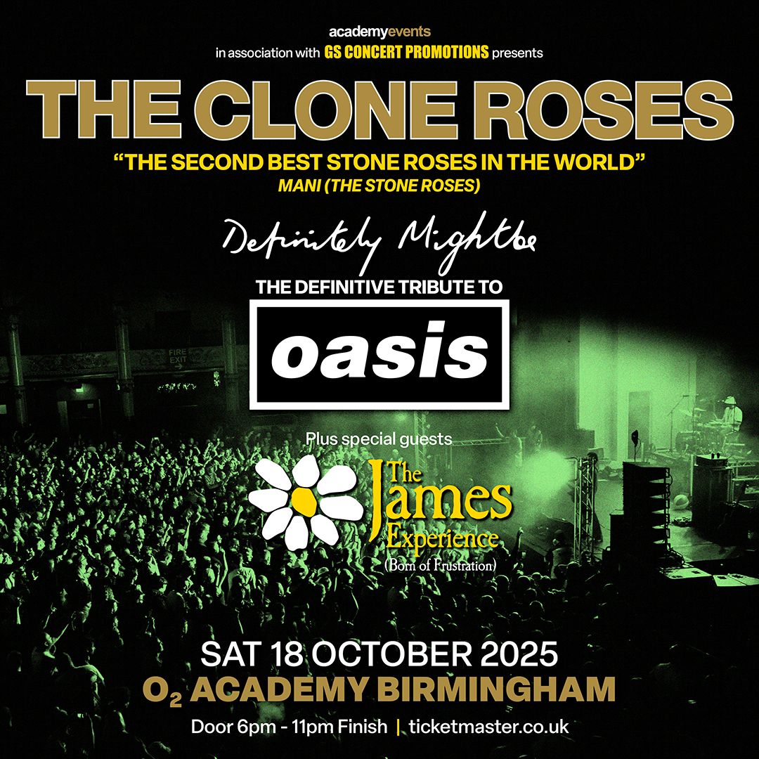 The Clone Roses Birmingham Tickets, 18 October | Event in Birmingham | AllEvents