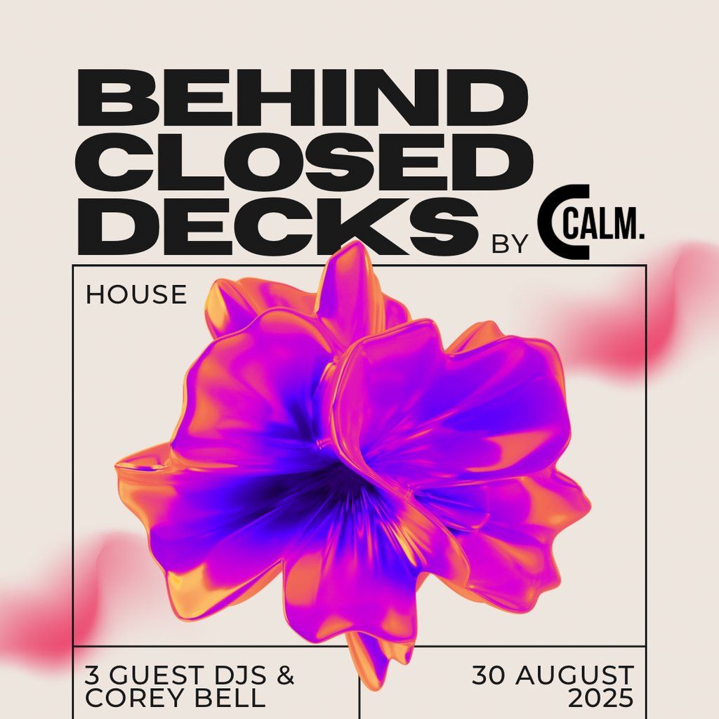 Behind Closed Decks by CALM | Event in Derby | AllEvents