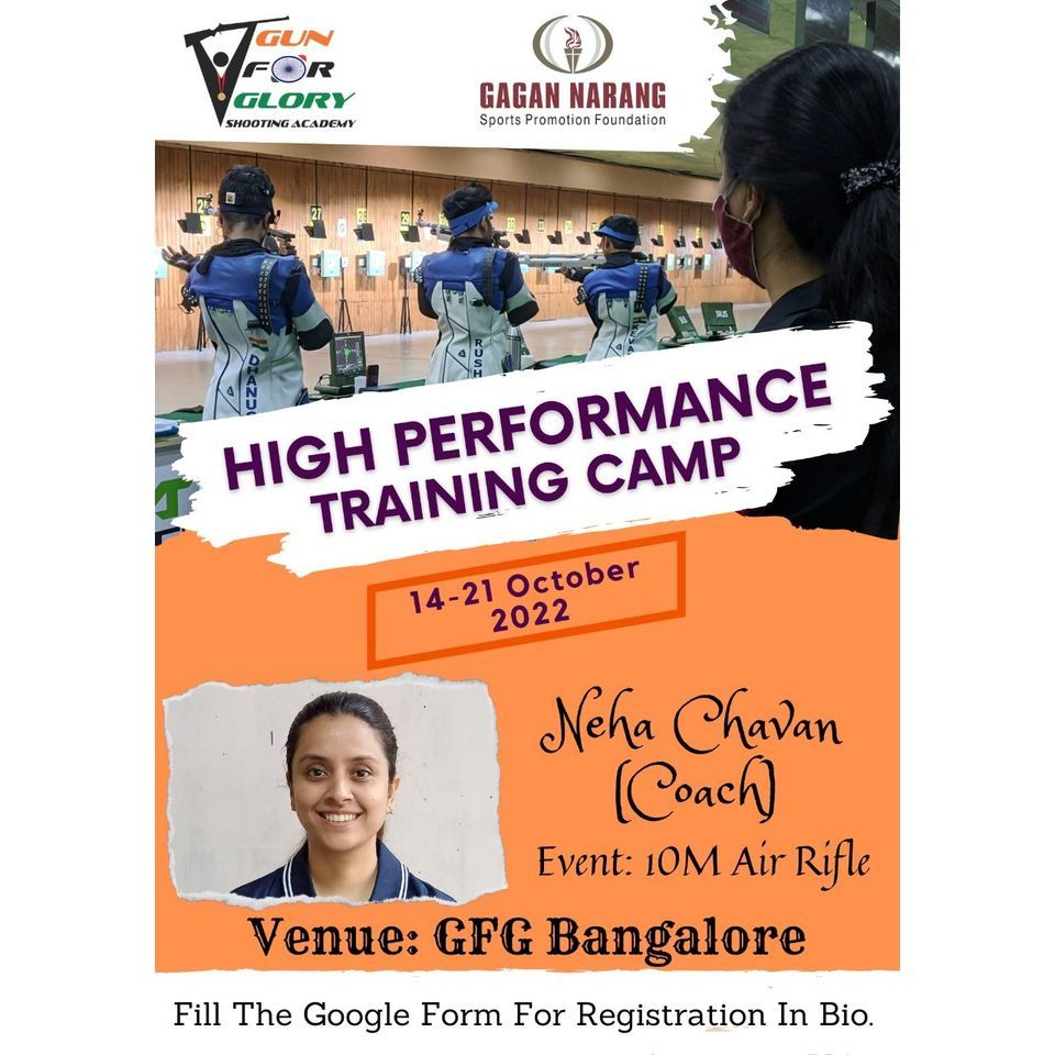 High Performance Training Camp Rifle, Gun For Glory Shooting Academy