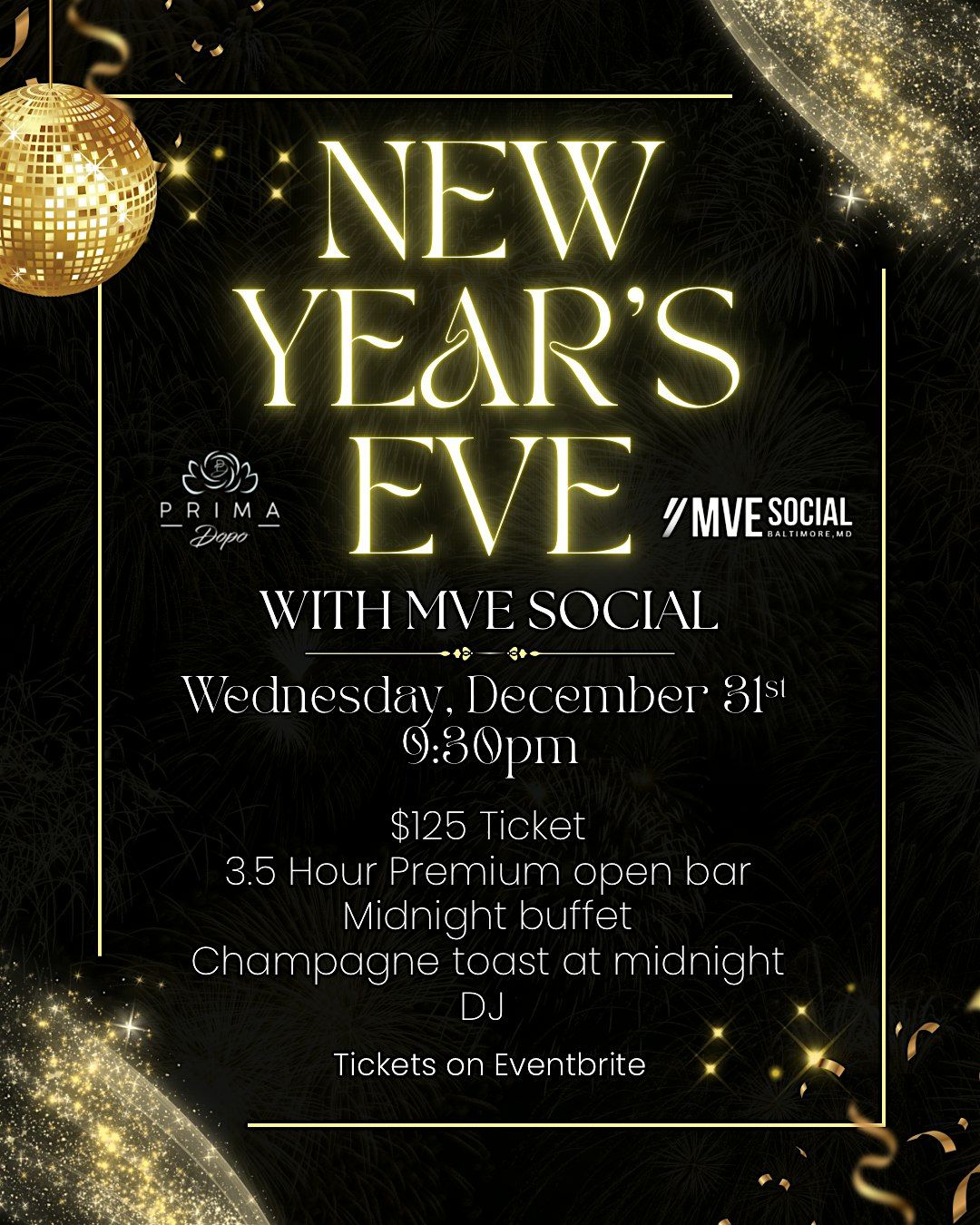 NYE FT. MOVE SOCIAL!, 31 December | Event in Baltimore | AllEvents