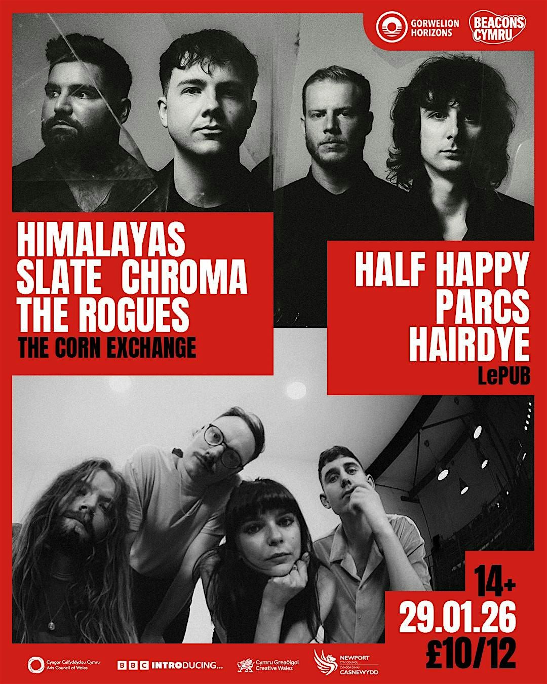 BBC Horizons and Beacons Cymru presents Himalayas, Half Happy + more!, 29 January | Event in Newport | AllEvents
