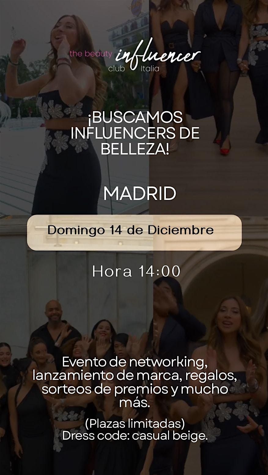EVENTO DE BELLEZA Y CONEXIÓN ENTRE MUJERES, 14 December | Event in Madrid | AllEvents