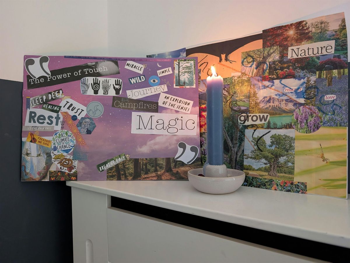 Vision boarding workshop hosted at Blossom Wycke Well-being Centre, 18 January | Event in Mundon, Near Maldon