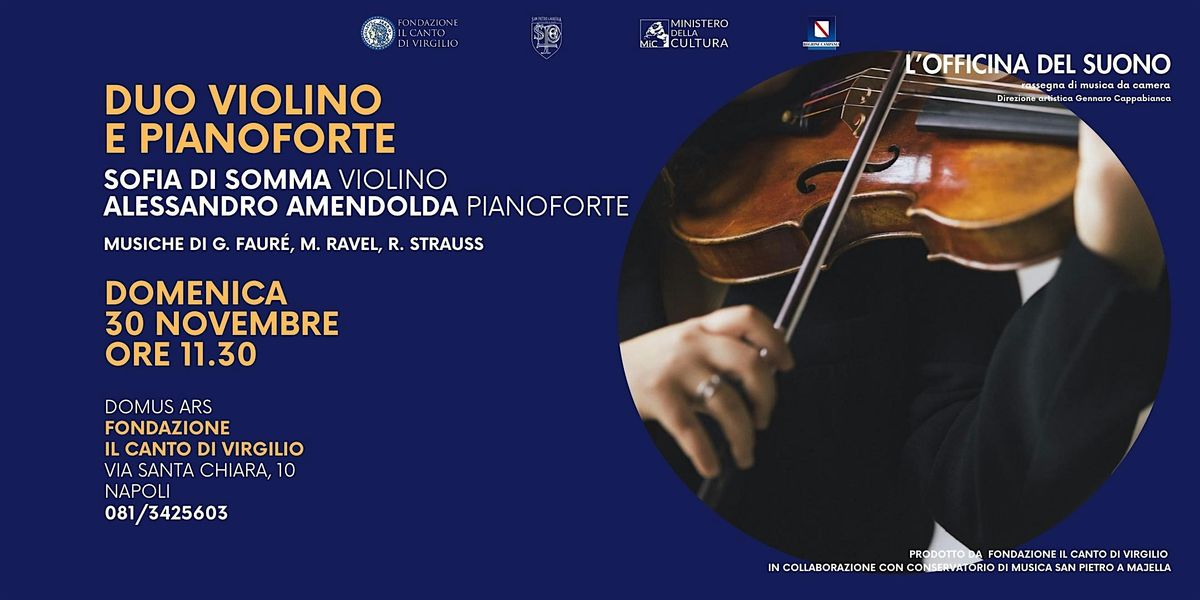 Duo violino e pianoforte | Event in Napoli | AllEvents