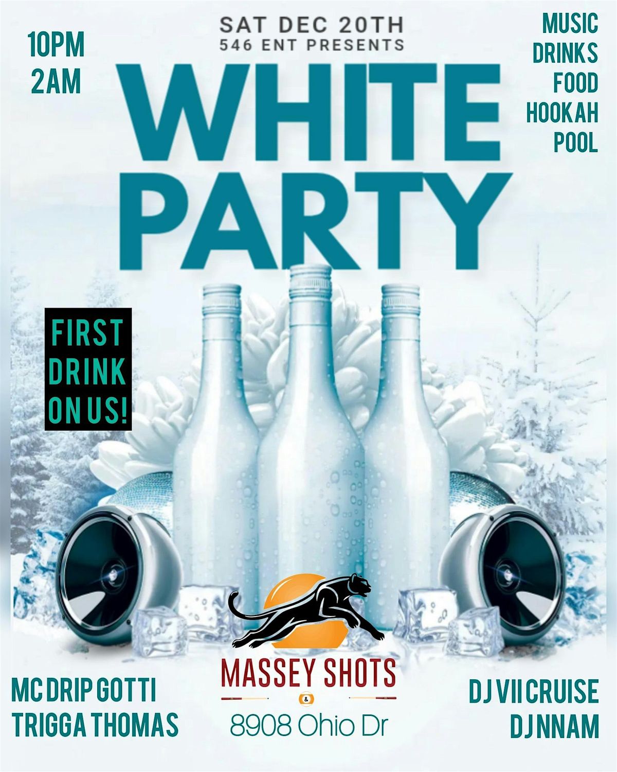 Annual White Party presented by 546 Ent, 20 December | Event in Plano | AllEvents