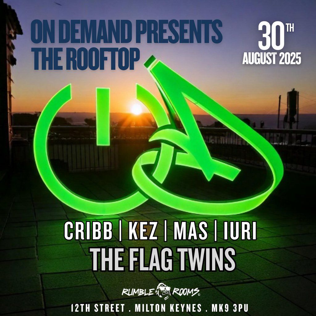 On Demand presents: The Rooftop - 30.08.25, 30 August | Event in Milton Keynes | AllEvents