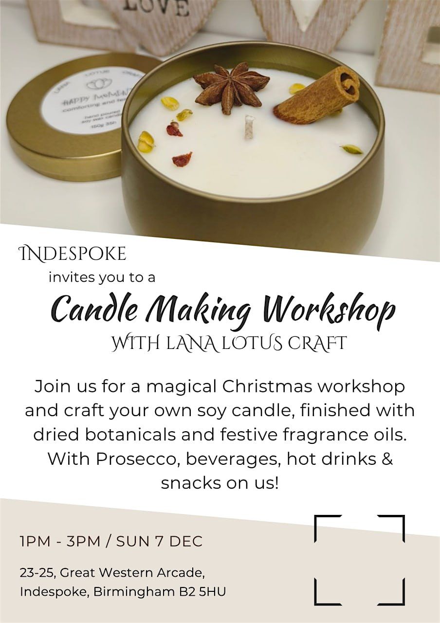 Candle Making Workshop, 14 December | Event in Birmingham | AllEvents