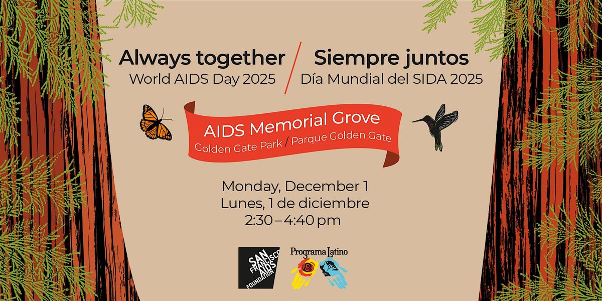 Always together: World AIDS Day 2025, 1 December | Event in San Francisco | AllEvents