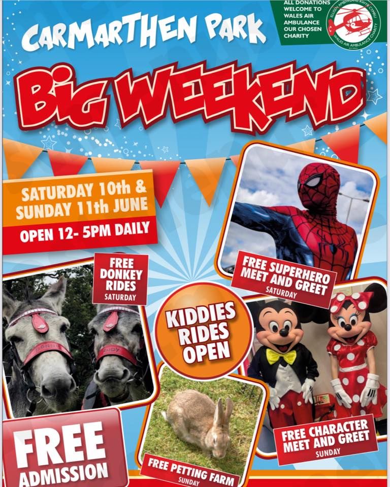 Carmarthen Big Weekend, Carmarthen Park, June 10 to June 11 AllEvents.in