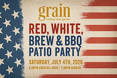 Red, White , Brew & BBQ Patio Party