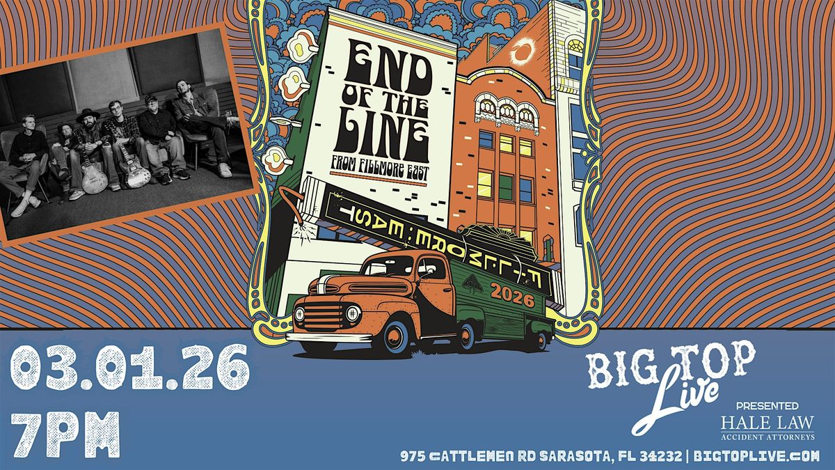 End of the Line Presented by Hale Law (A Tribute to the Allman Brothers), 1 March | Event in Sarasota | AllEvents