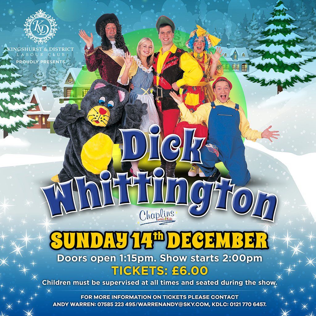 Dick Whittington Panto, 14 December | Event in Solihull | AllEvents
