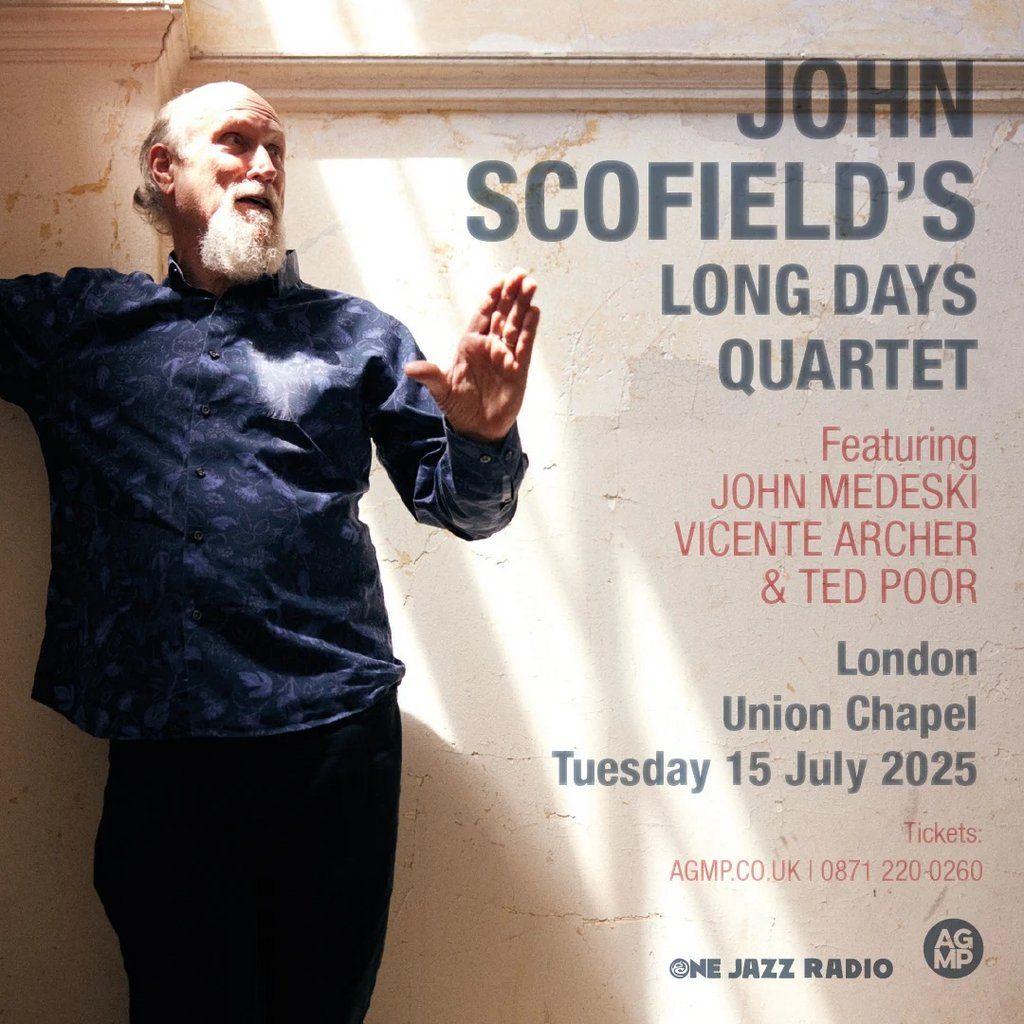 John Scofield's Long Days Quartet, 15 July | Event in London | AllEvents