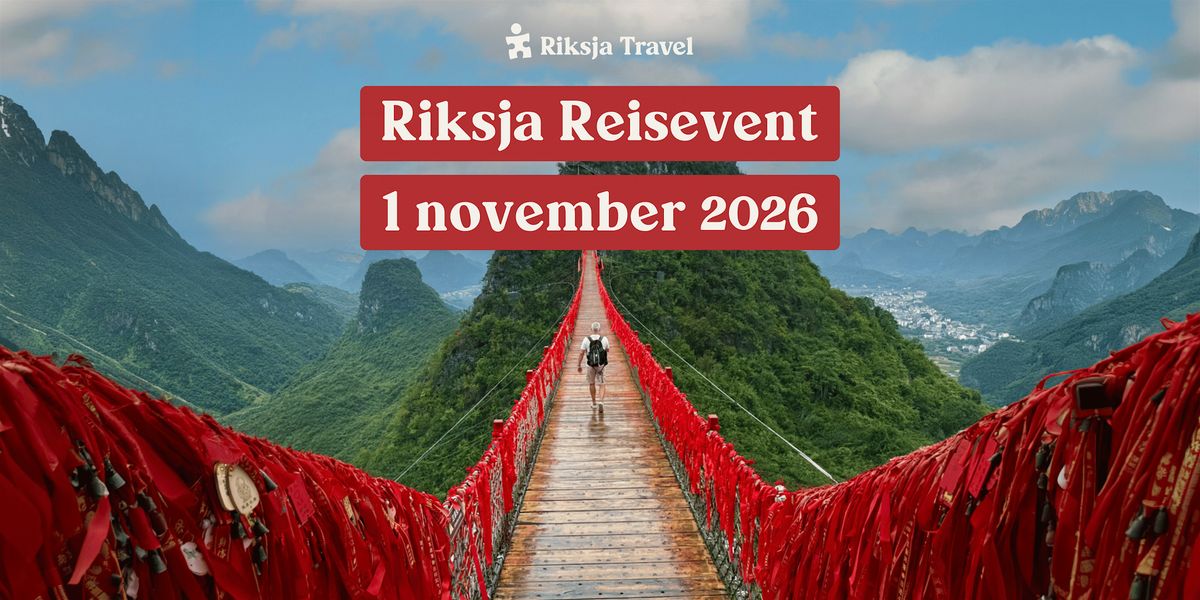 Riksja Reisevent 2026