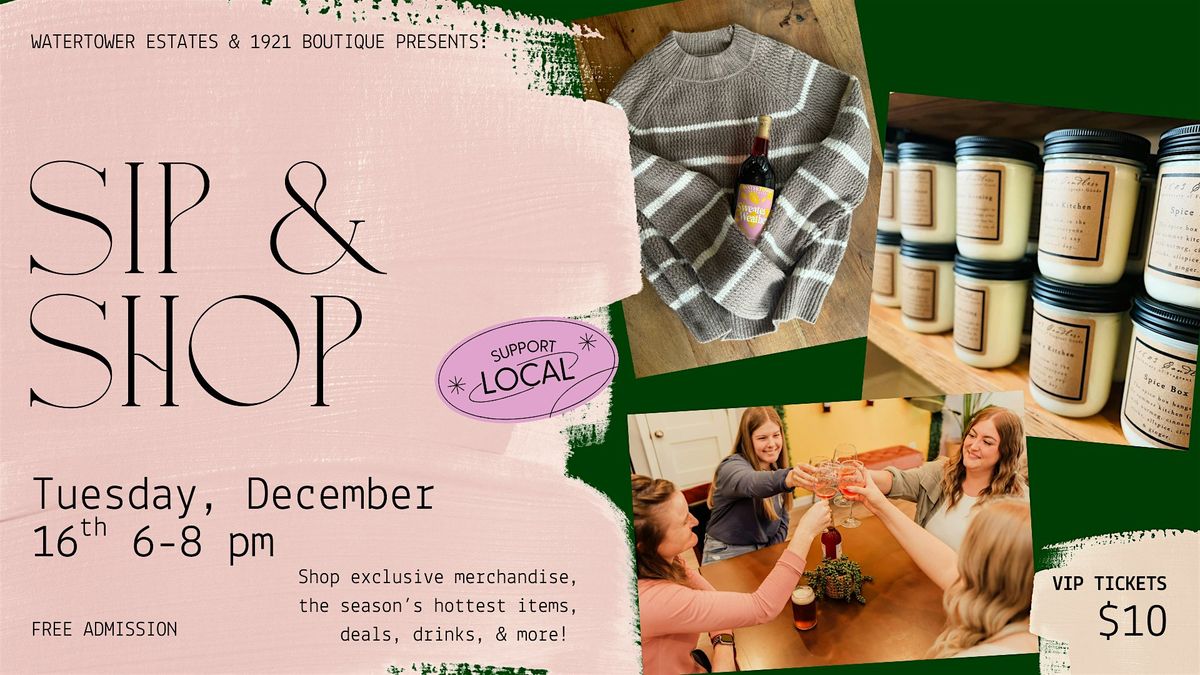 Sip & Shop, 16 December | Event in Terre Haute | AllEvents