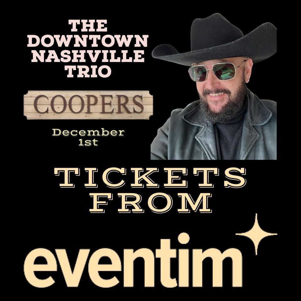 The Downtown Nashville Trio, Coopers Bar Southport, December 1 2023