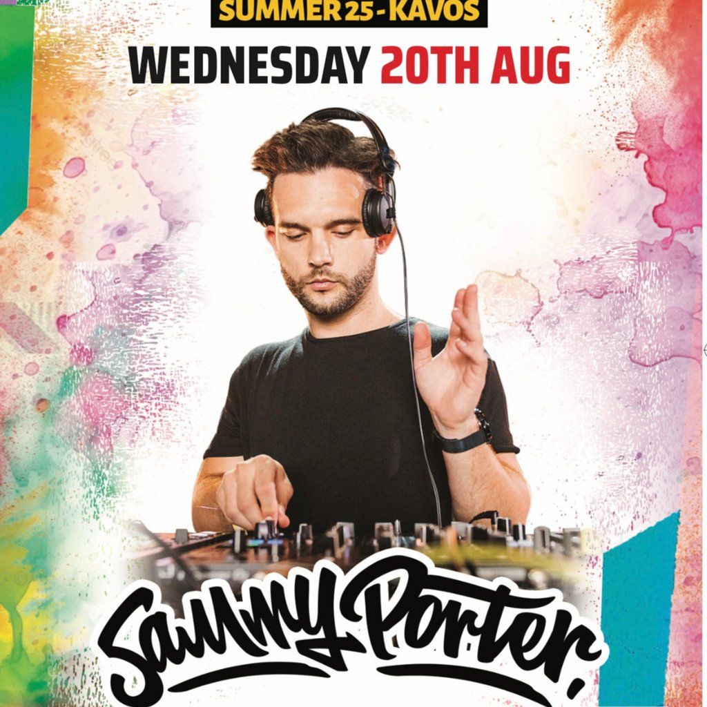 Trinity with Sammy Porter, 20 August | Event in Kavos, Corfu | AllEvents