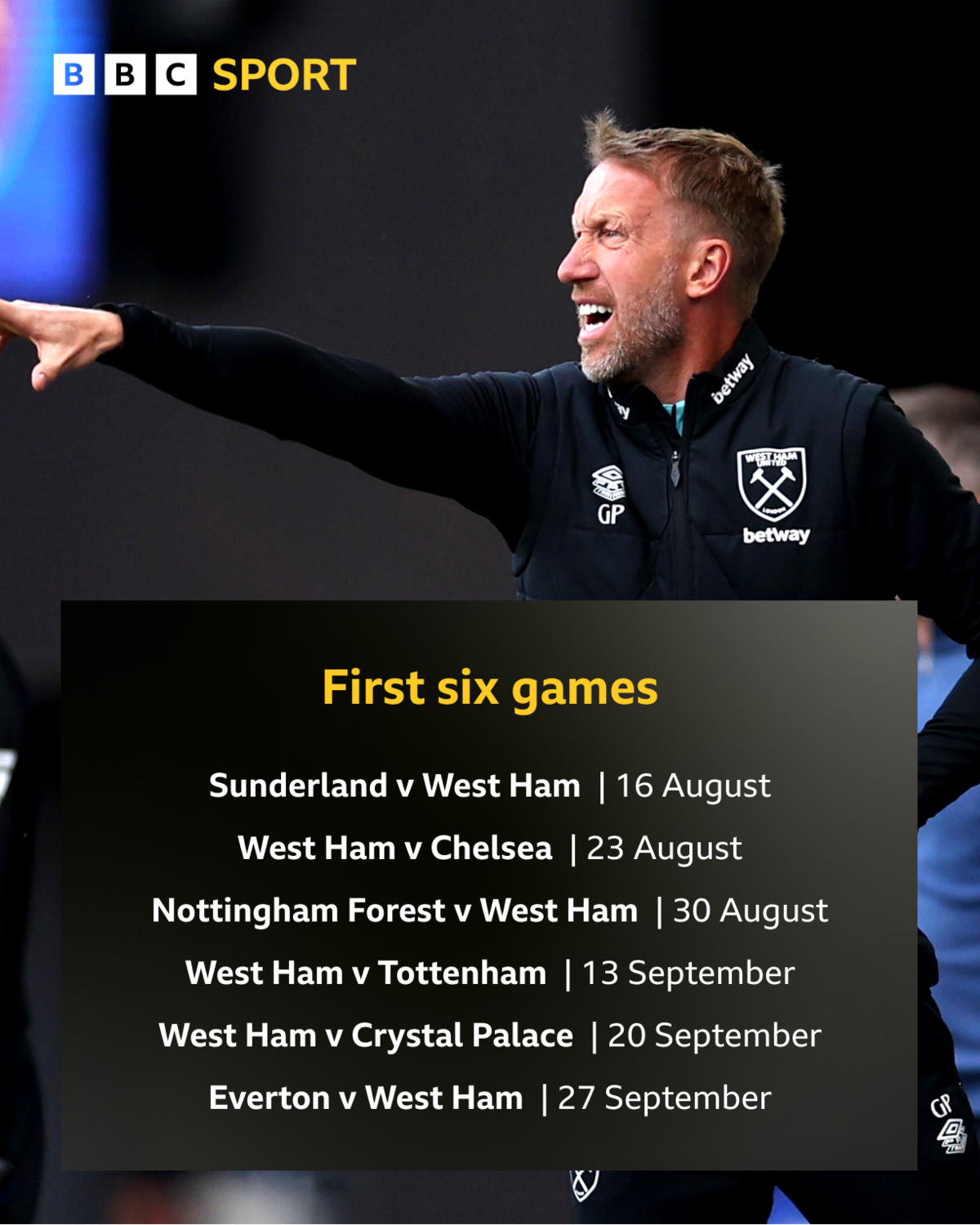Sunderland FC vs West Ham United FC at Stadium of Light, 16 August | Event in Sunderland | AllEvents