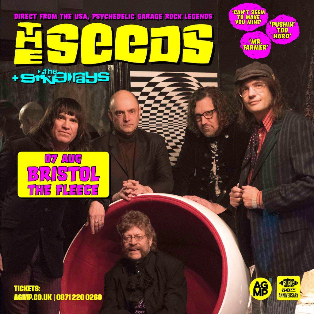 The Seeds + The Sting-Rays, 7 August | Event in Bristol | AllEvents