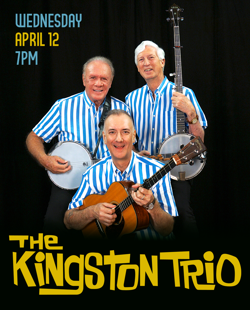 Kingston Trio at Wayne Theatre, 3 October | Event in Waynesboro | AllEvents