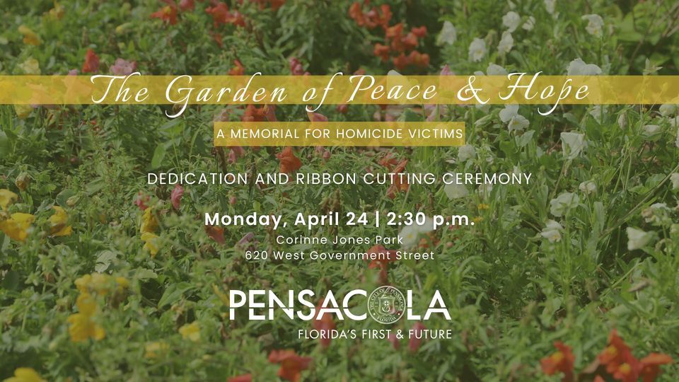 The Garden of Peace and Hope Dedication and Ribbon Cutting, 620 W