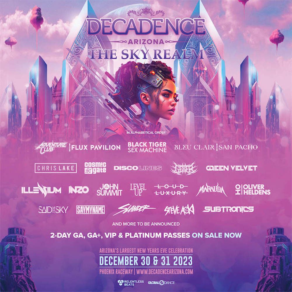 Decadence - Day 1 at Phoenix Raceway, Phoenix Raceway, Avondale, 30 ...