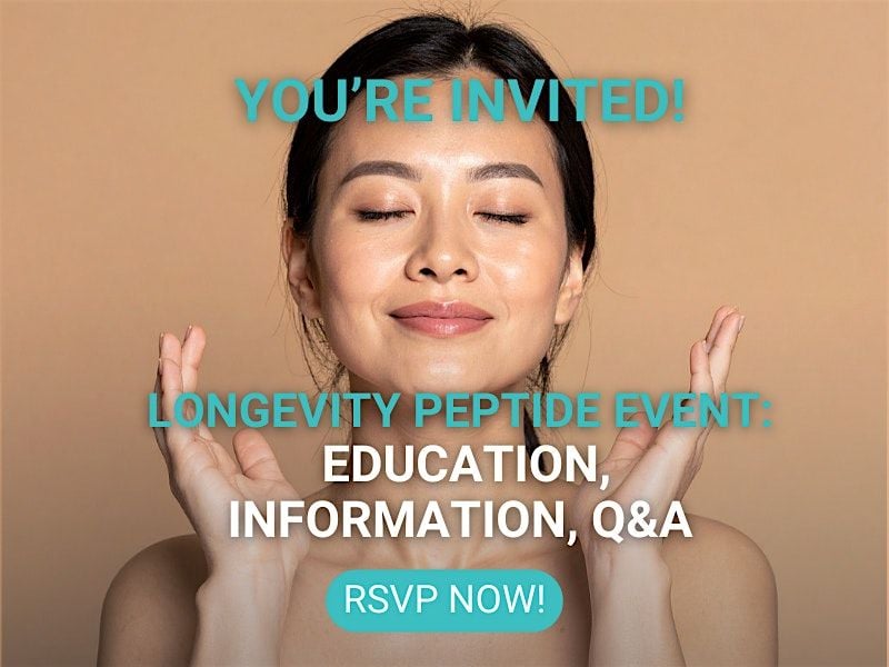 Peptides & Performance: Unlocking the Future of Longevity, 29 November | Event in Oakville | AllEvents