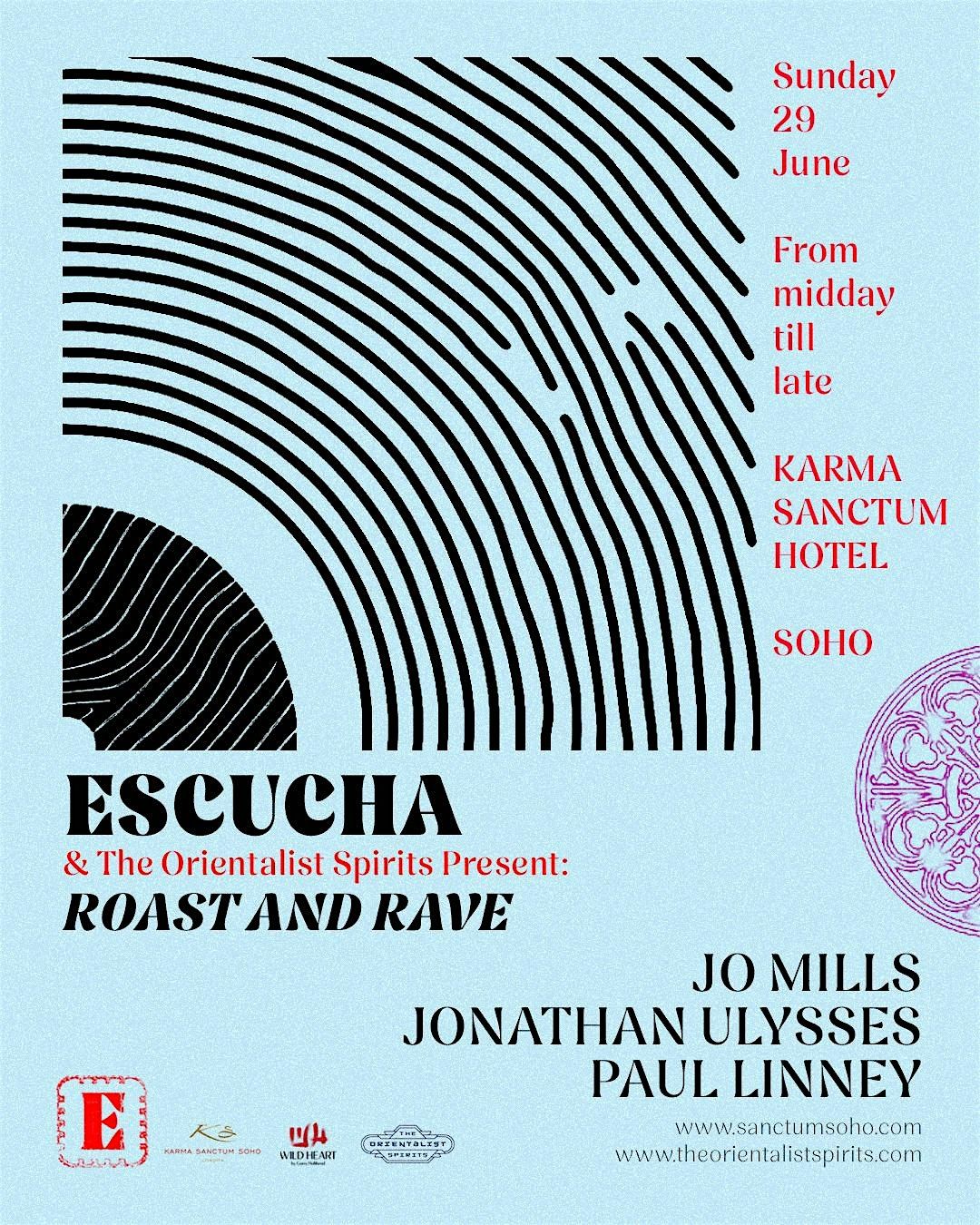 ESCUCHA: ROAST & RAVE, 21 December | Event in London | AllEvents