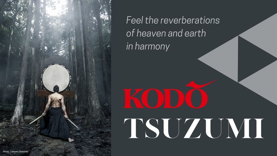 Kodo One Earth Tour 2023 Tsuzumi, Newman Center for the Performing