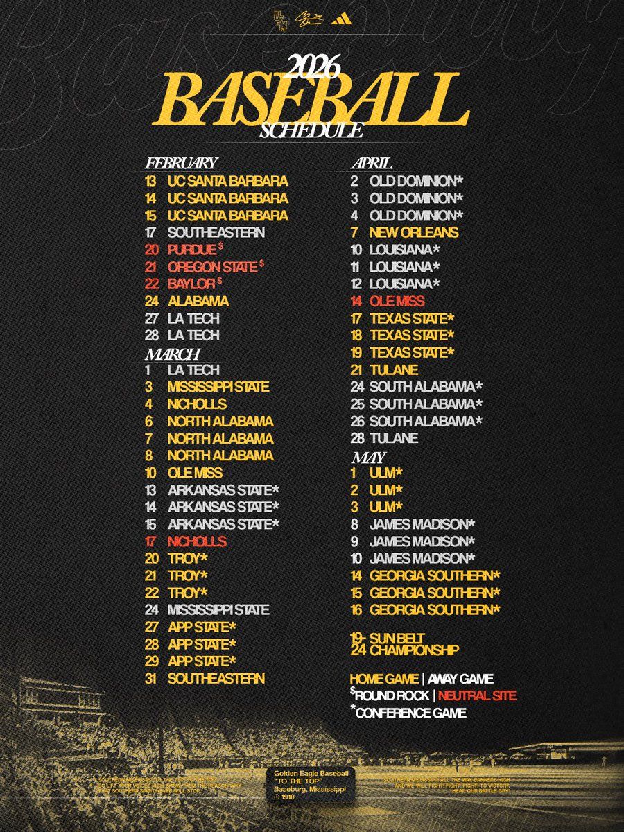 Southern Miss Golden Eagles vs. Georgia Southern Eagles, 13 May | Event in Hattiesburg | AllEvents