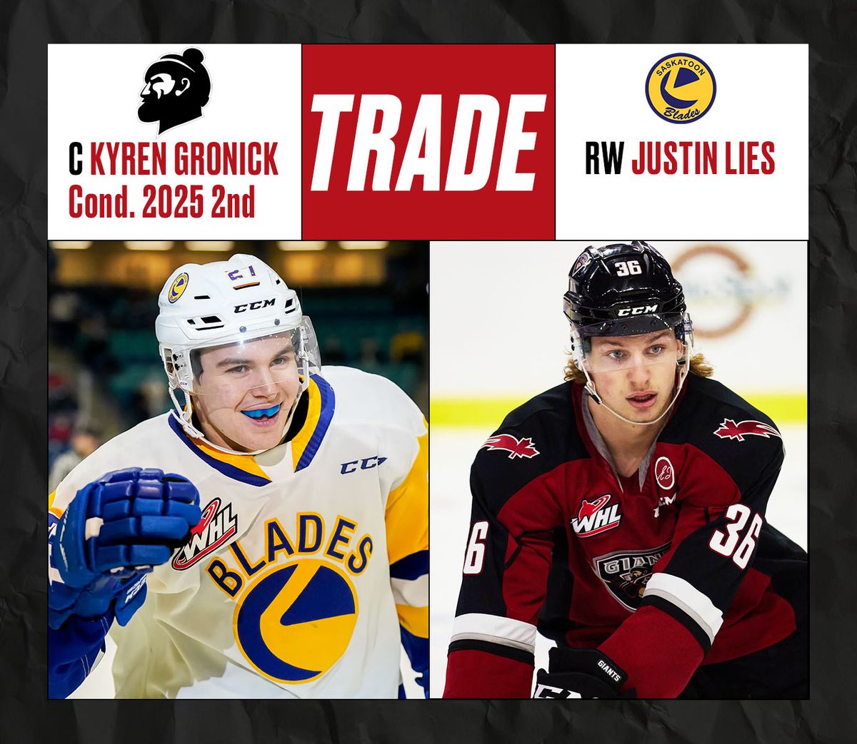 Saskatoon Blades vs. Vancouver Giants, 6 October | Event in Saskatoon | AllEvents