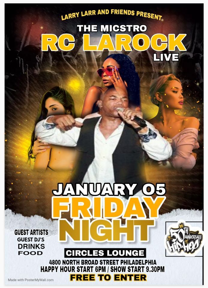 First Friday / Free Old School Concert. January 05, 2024, Circles