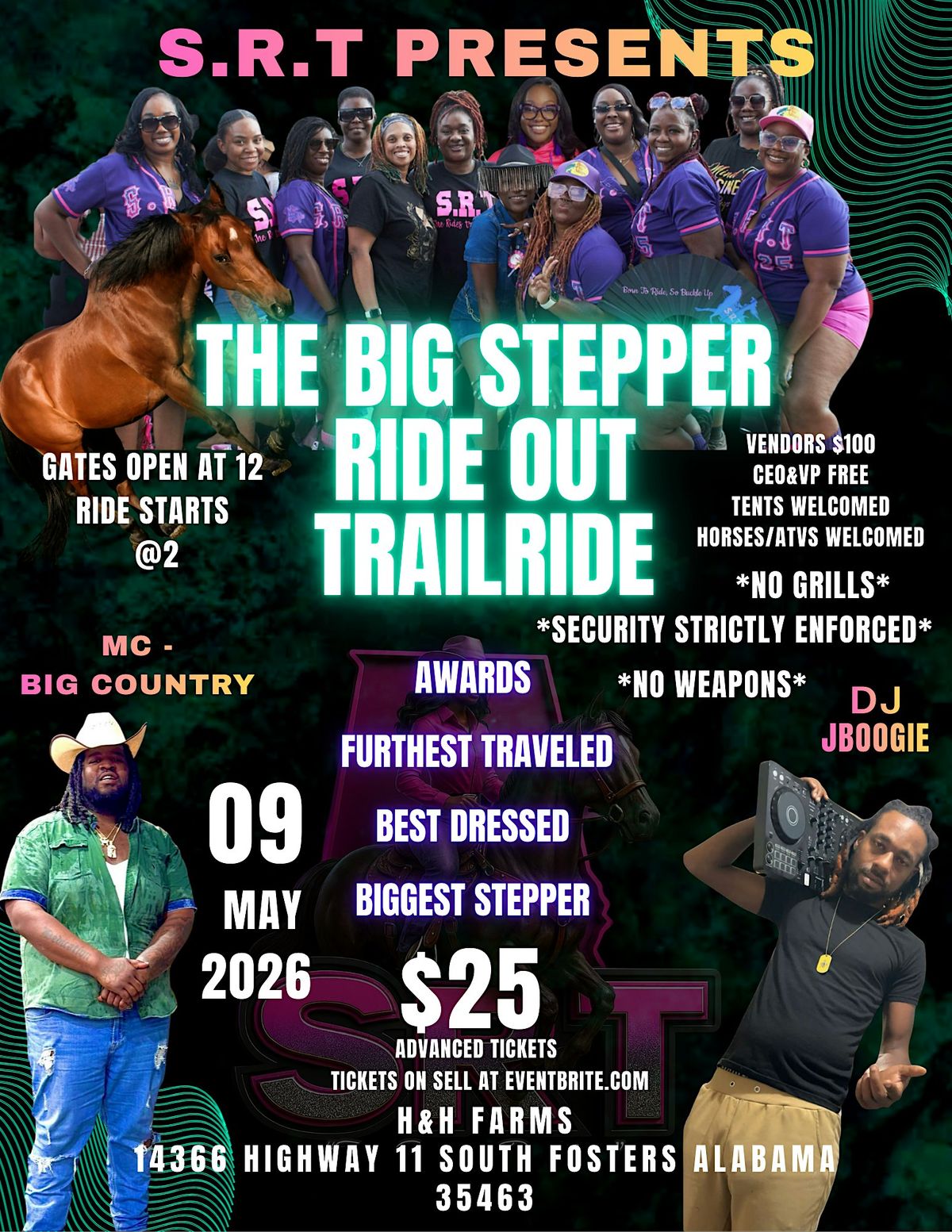 The Big Stepper Ride Out Trailride, 9 May | Event in Fosters | AllEvents