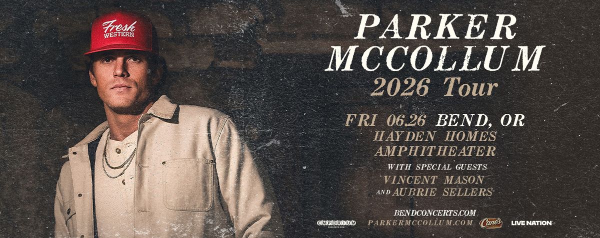 Parking Parker McCollum with Vincent Mason and Aubrie Sellers, 21 June | Event in Sacramento | AllEvents