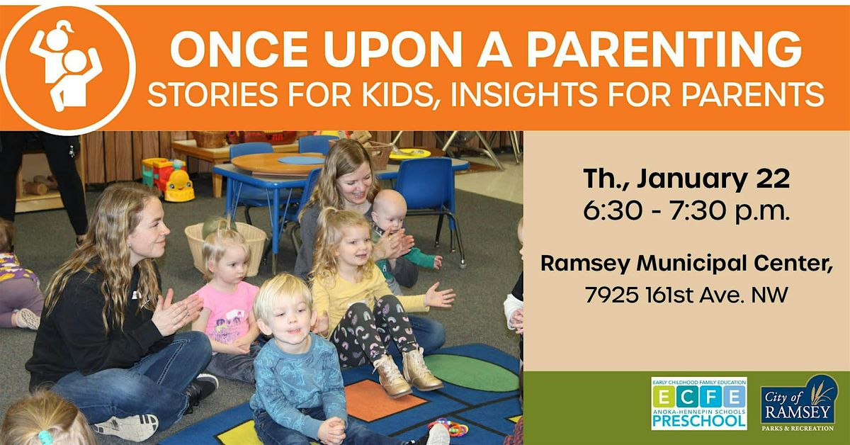Once Upon a Parenting: stories for kids, insights for parents, 22 January | Event in Ramsey | AllEvents