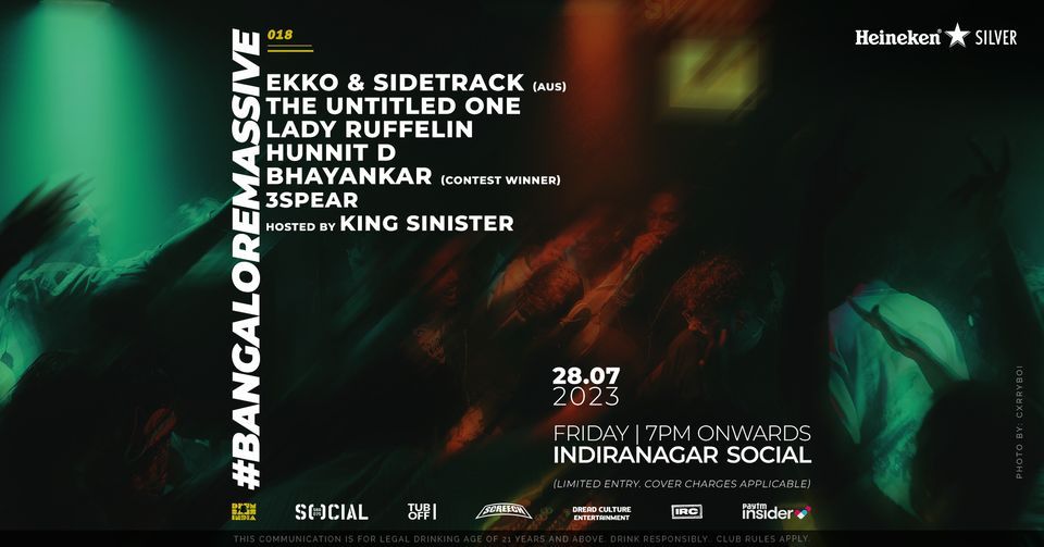 Drum and Bass India x Social presents BangaloreMassive 018