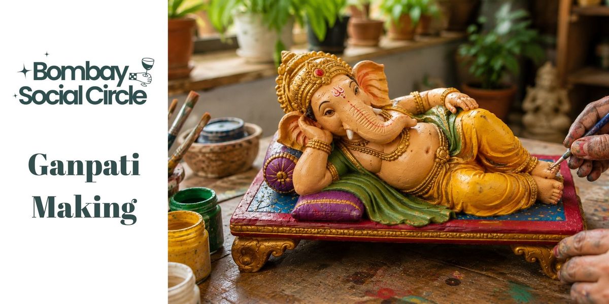 Ganpati making — event poster