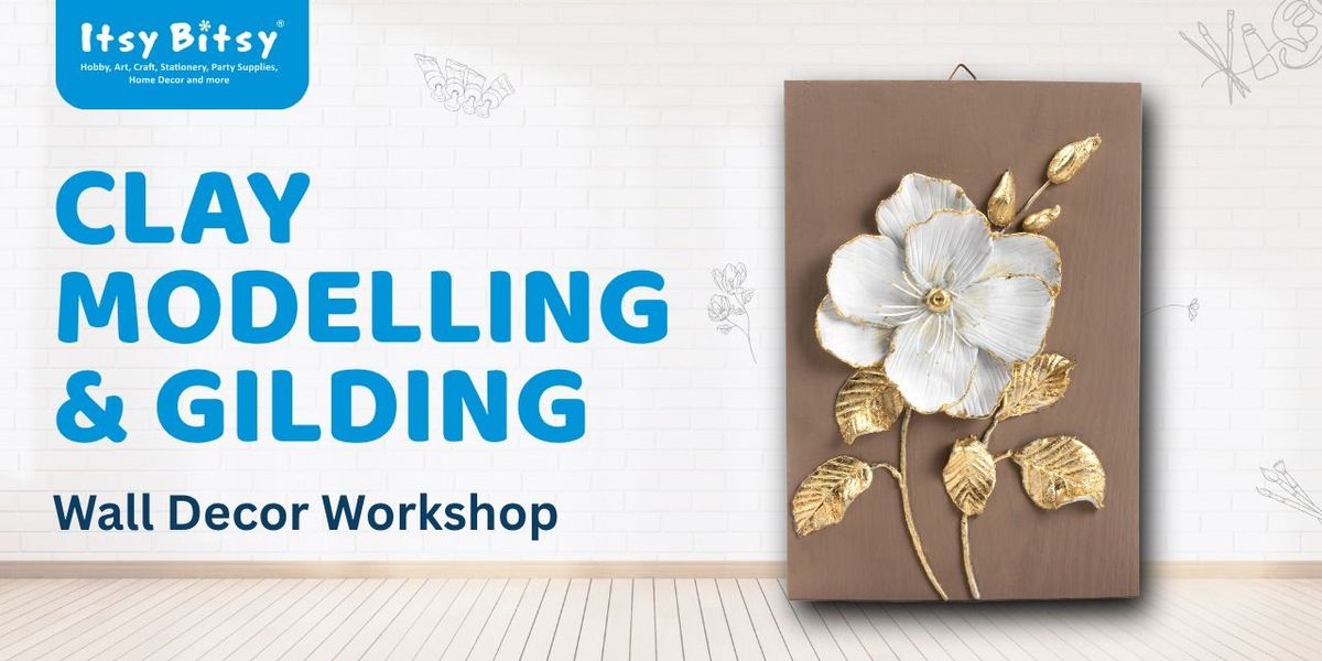 Clay Modelling & Gilding Wall Decor Workshop, 5 July | Event in Bangalore | AllEvents