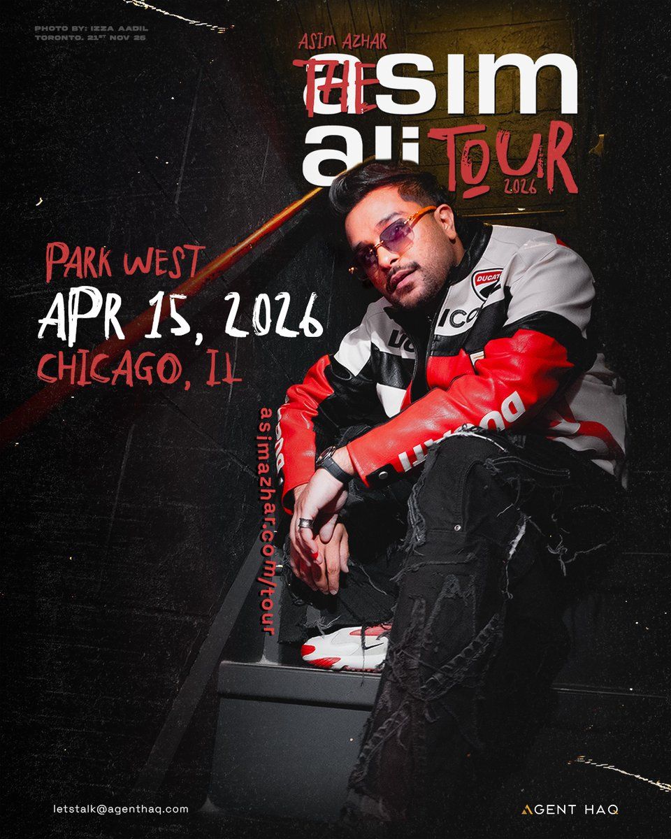 Asim Azhar at Warehouse Live Midtown, 12 April | Event in Houston | AllEvents