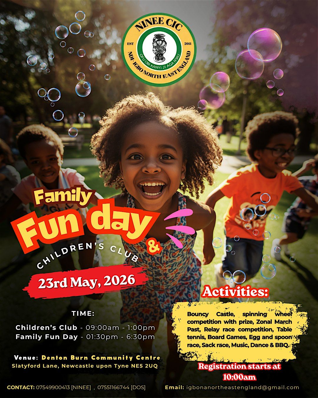 Family Fun Day (Childrens Club), Denton Burn Community Association, 23 ...