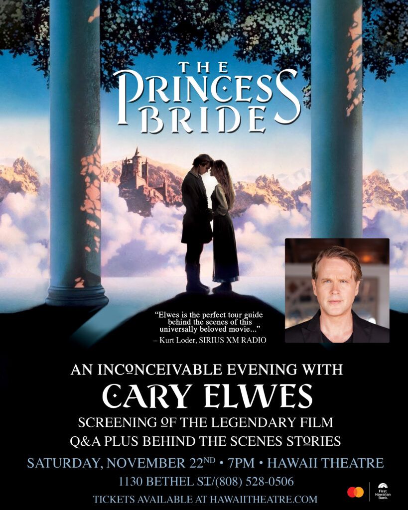 Cary Elwes at Ovens Auditorium, 14 June | Event in Charlotte | AllEvents