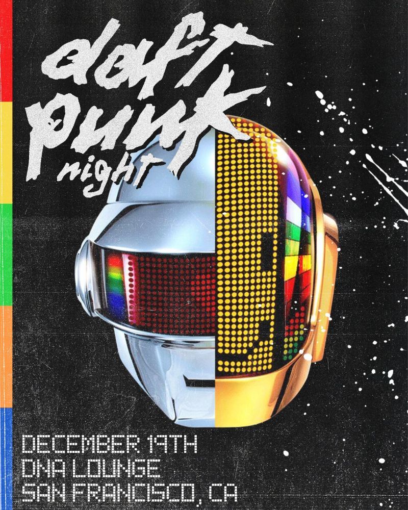Daft Punk Night at Stage Red, 6 February | Event in Fontana | AllEvents