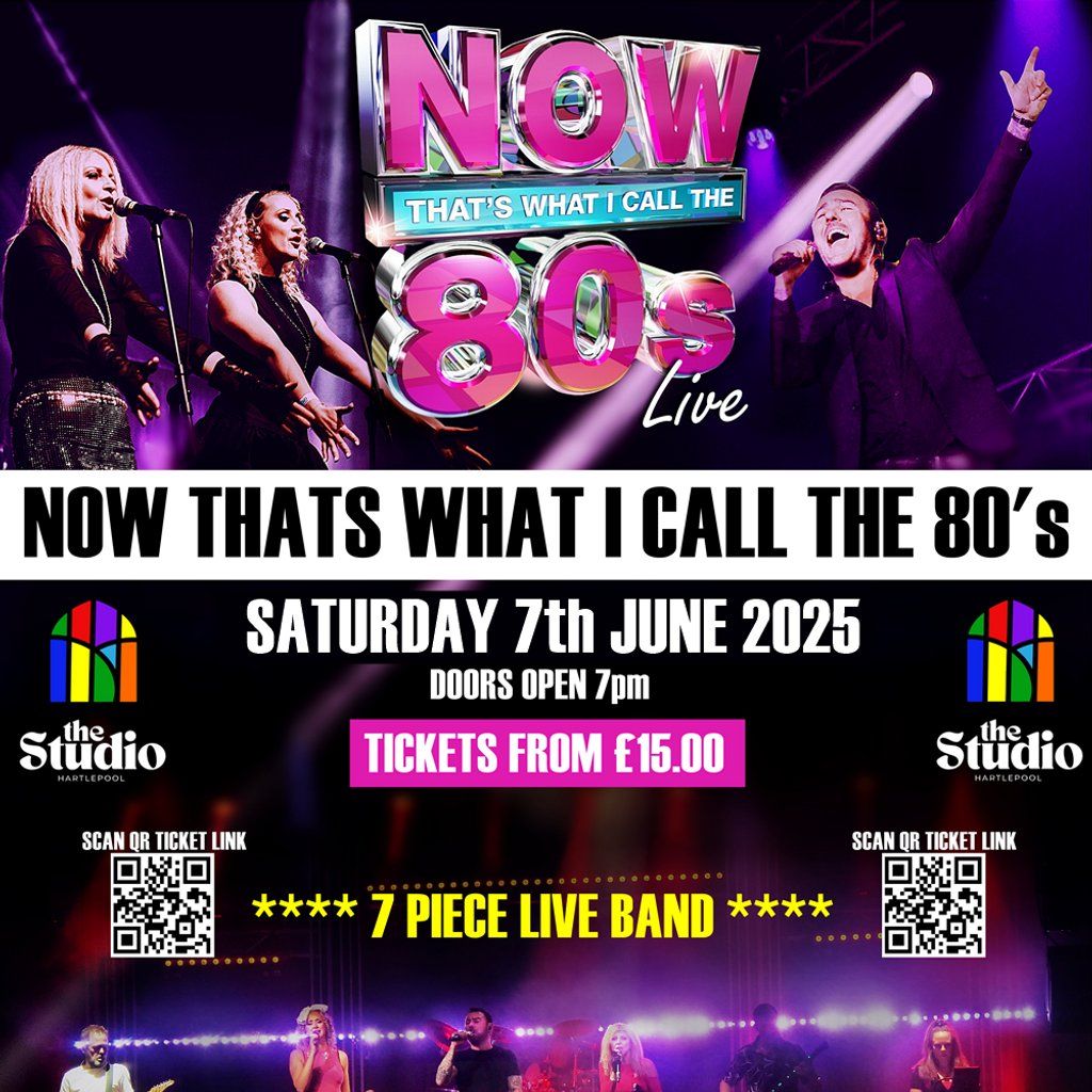 Now that's what I call the 80's live, 7 June | Event in Hartlepool | AllEvents