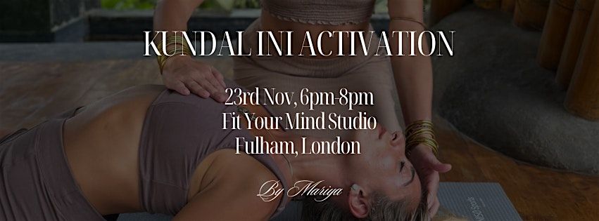 New Moon Kundalini Activation with Mariya, 23 November | Event in London | AllEvents