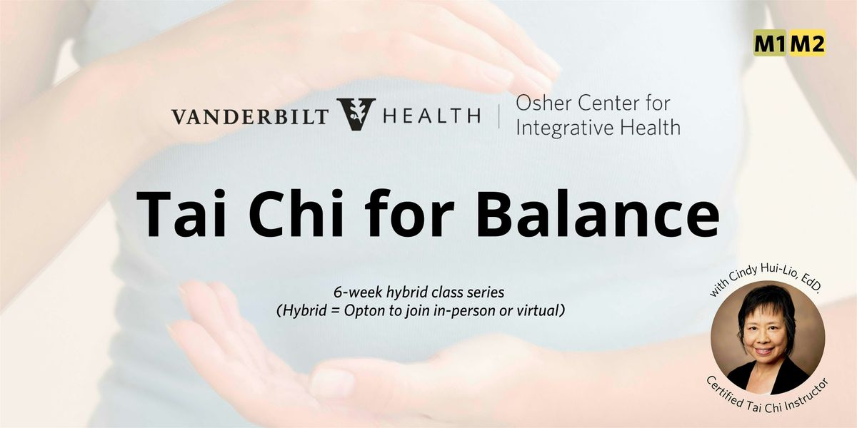 Tai Chi for Balance (M1, M2), 13 January | Event in Nashville | AllEvents