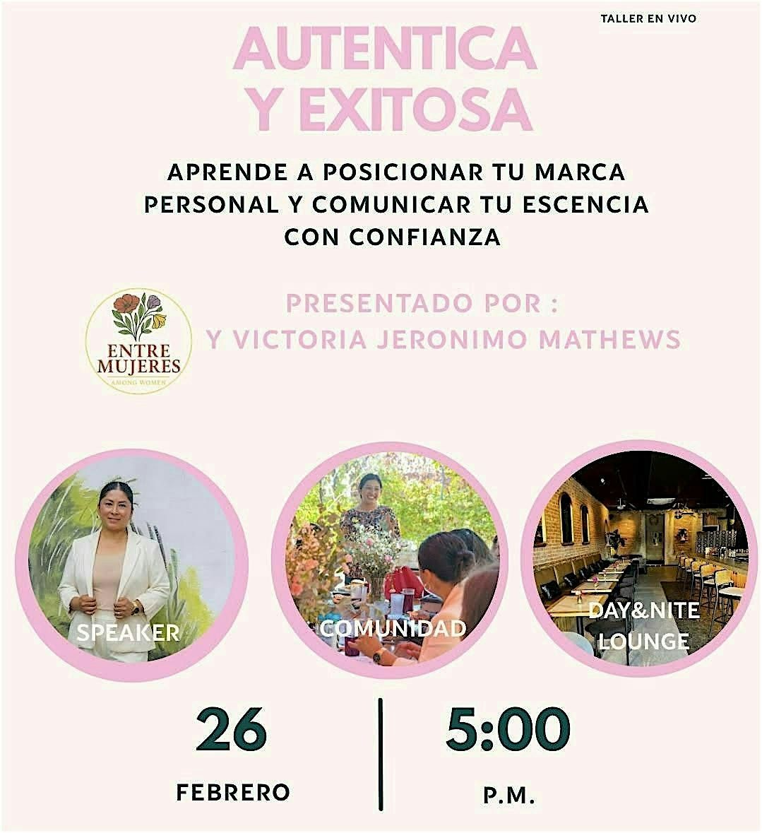 Autentica y Exitosa, 26 February | Event in Wappingers Falls | AllEvents