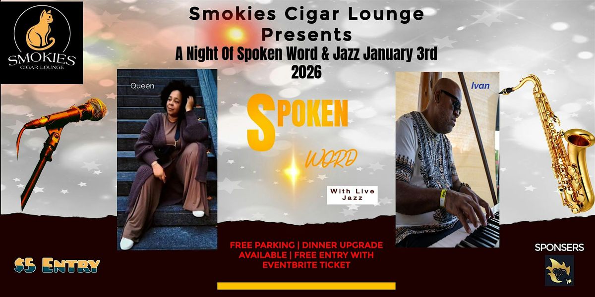 ✨ A Night of Spoken Word & Jazz ✨
