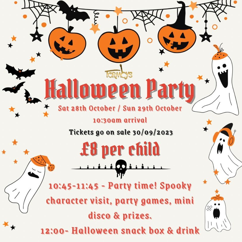 KIDS HALLOWEEN PARTY , Formby's, Wigan, October 28 2023 AllEvents.in